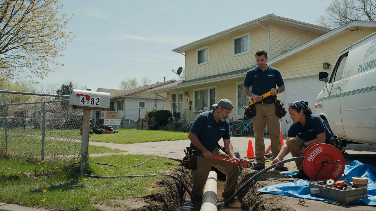 Gas Line Repair in Robins, IA near me